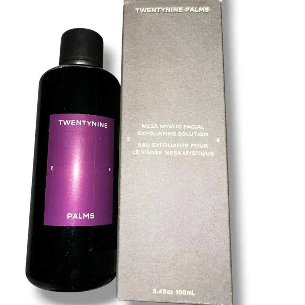 TWENTYNINE Palms Mesa Mystic Facial Exfoliating Solution 100ml NIB
